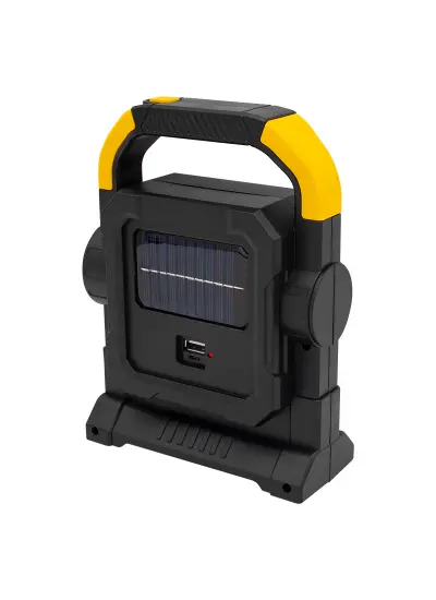 HC-7078-C 3 ÇALIŞMA MODLU LEDLİ SOLAR TAŞINABİLİR ŞARJLI SOLAR LAMBA