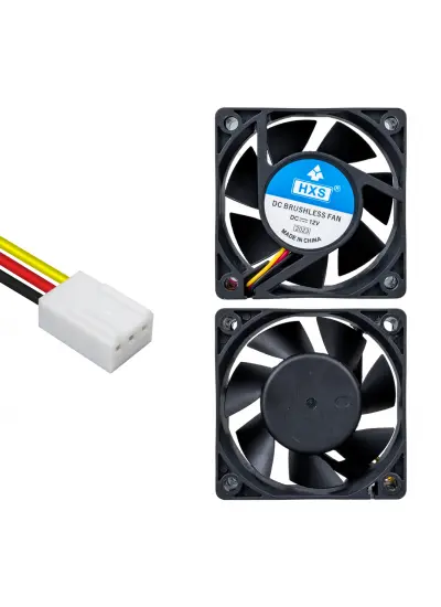 Robotrend IC-216 FIRÇASIZ DC FAN 60X60X25MM 12 VOLT 3 PİN