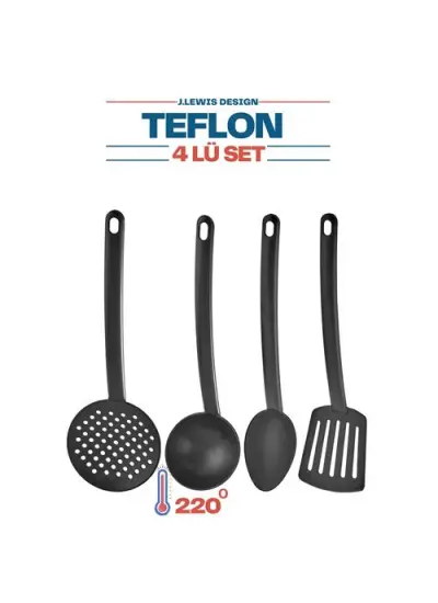 J.Lewis Teflon 4 lü Servis Seti