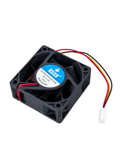 Robotrend IC-216 FIRÇASIZ DC FAN 60X60X25MM 12 VOLT 3 PİN