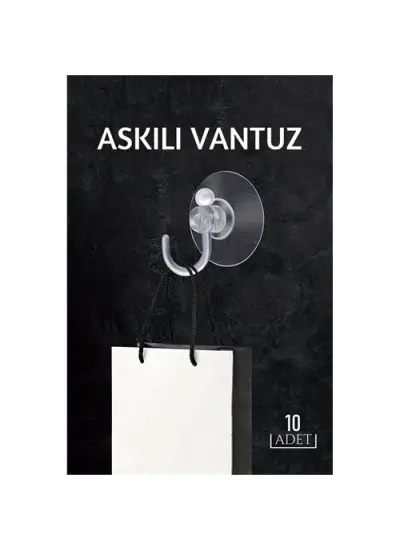 Askılı Vantuz 10 ADET