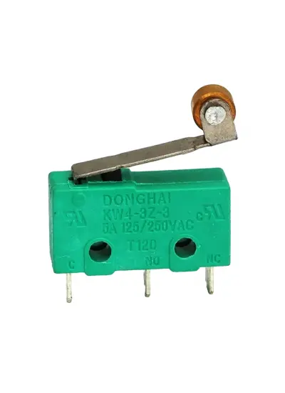 LEHİM BACAK MAKARALI 5A/250VAC MICRO SWITCH (IC-168A)