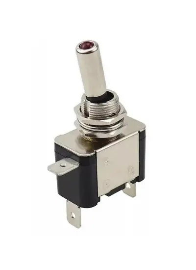 12 VOLT DC 20 AMPER RobotrendSWİTCH ON-OFF IŞIKLI (IC-151A)