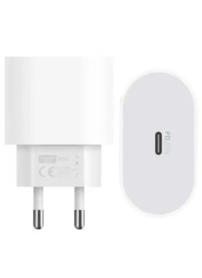 RXS27 20 WATT TYPE-C ŞARJ BAŞLIK ADAPTÖRÜ + KABLO SETİ (APPLE 15 PRO-PROMAX UYUMLU)