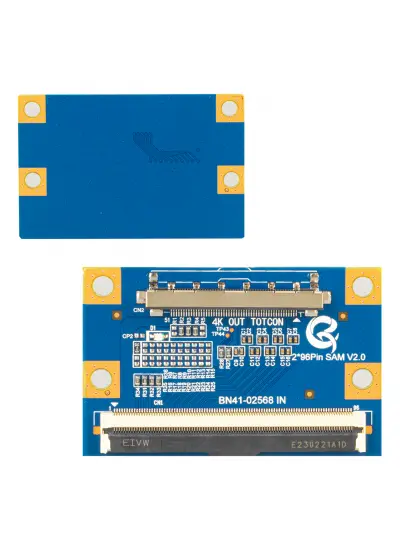 96 PIN- 51 PIN SAMSUNG MU TU T-CON FLEXI ÇEVİRİCİ BOARD 2*96 PİN SAM V2,0