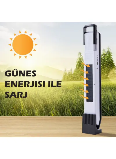 Robotrend T2 58 LEDLİ SOLAR VE POWERBANK ÖZELLİKLİ IŞILDAK