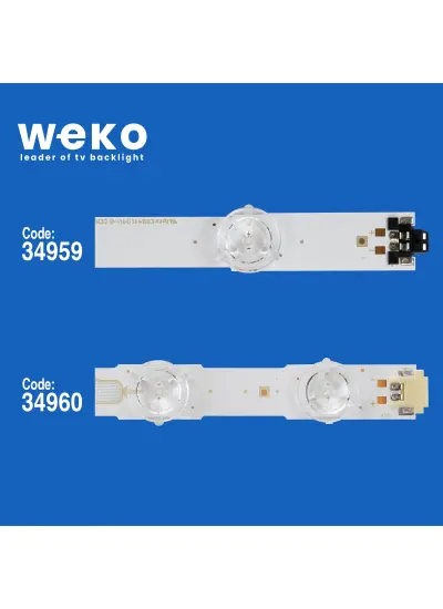 WKSET-5083 34959X4 34960X4 S_KU6K_43_FL30 8 ADET LED BAR