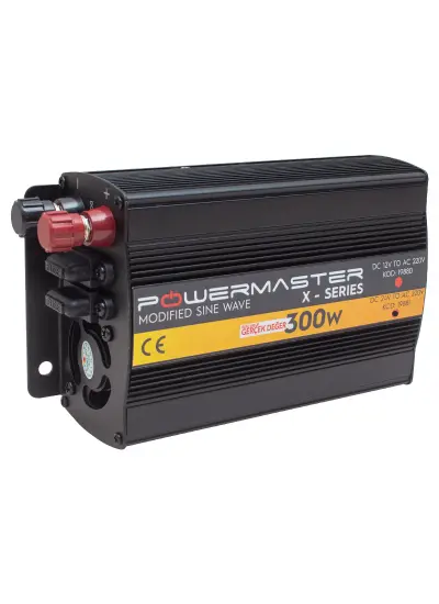 PWR300-24 TEK DİJİTAL EKRAN 24 VOLT - 300 WATT MODIFIED SINUS WAVE INVERTER