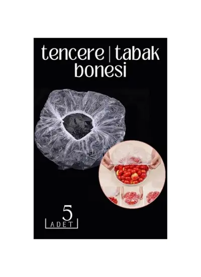 Tencere Tabak Bonesi 5 li Paket