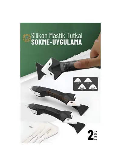 Silikon Mastik Tutkal Sökme ve Uygulama 2 Lİ SET