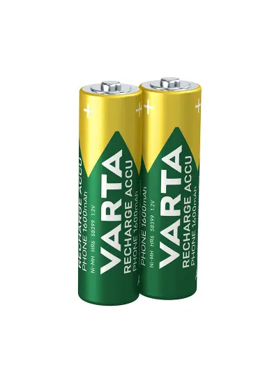 VARTA NI-MH 1.2 VOLT - 1600 MAH HR6 AA ŞARJLI 2Lİ KALEM PİL