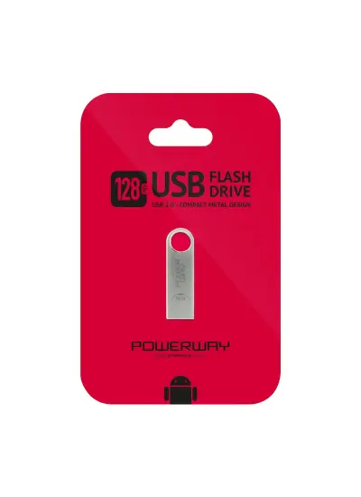 PW-128 128 GB USB 2.0 FLASH BELLEK