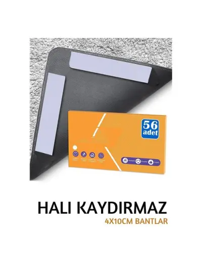 Halı Kayma Önleyici Yapışkan 56 Adet Flamme Design