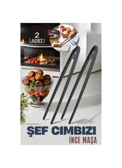 Şef Cımbızı İnce Maşa Kragness Design