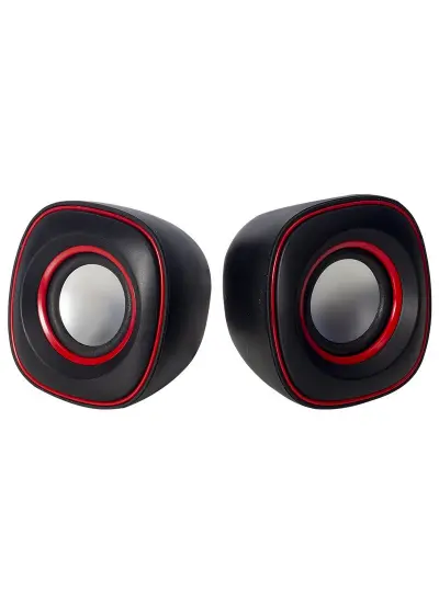 D-015 1+1 USB MİNİ HOPARLÖR - SPEAKER (2*5 WATT - 4 OHM)