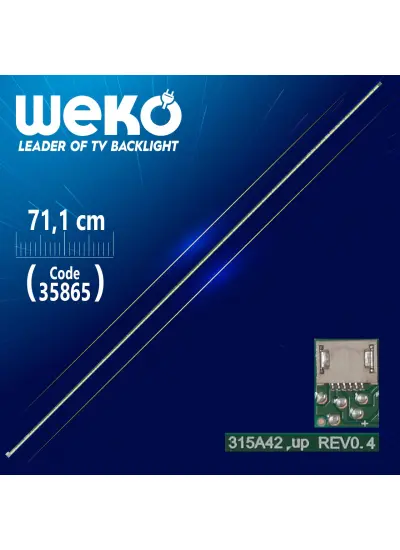 315A42 UP REV0.4 - 6916L-2955A - 71.1 CM 76 LEDLİ - (WK-1327)