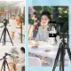 Telefon ve Fotoğraf Makinası Takılabilen Bluetooth Kumandalı 146 cm Tripod