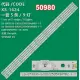 WKSET-5980 36781X5 LB-GM3030-GJ0D22505X9AMB2-1-T 5 ADET LED BAR