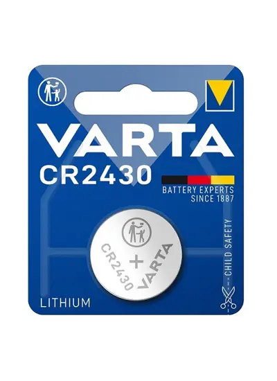 VARTA CR2430 3 VOLT LİTYUM PİL TEKLİ