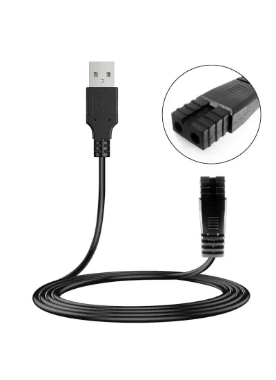 G-53520 Güç Power Tıraş Kablosu Usb 1 Metre Siyah No 20