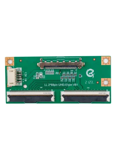 LVDS FLEXİ LG LL 2*68PİN UHD-51 VB1 SET (1 KART 2 FLEXİ 1 KABLO)