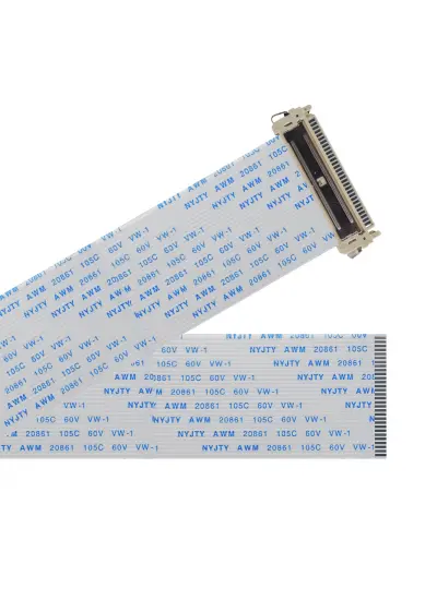 AWM 20706 30 PİN LVDS FLEXİ KABLO HD READY TERS DÜZ 3.1CMX40CM SOKETLİ