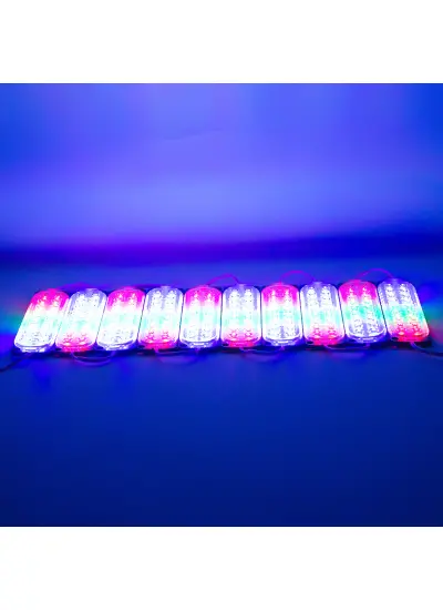 MODÜL LED 12V 3.6W RGB FLAŞLI YANIP SÖNEN 2835