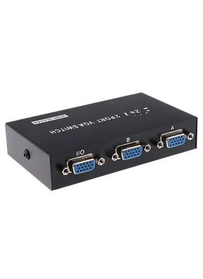 PM-4263 2 GİRİŞ 1 ÇIKIŞ VGA TOPLAYICI SWITCH