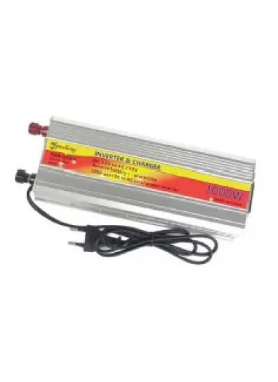 PM-1000C 12 VOLT - 1000 WATT USBLİ ŞARJLI INVERTER