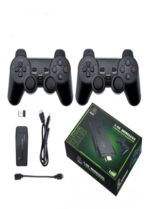 2.4G Kablosuz Çift Kol Retro Oyunlar 4K Game Stick 3500 Oyun