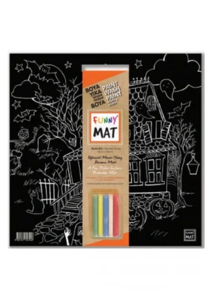 Funny Mat - Korku Evi 40x40cm