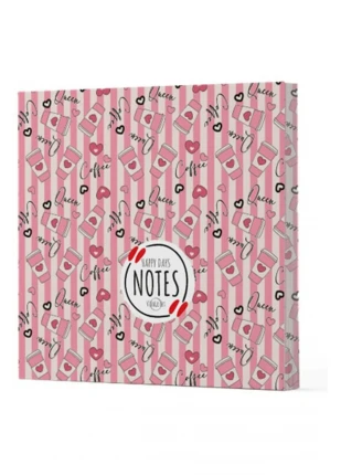 Kahve 8 - Çizgisiz Yan Boyamalı Defter - 666248-1453