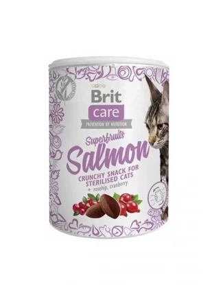Brit Care Süper Fruits Somonlu Kedi Ödül Maması 100 Gr