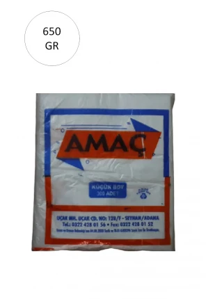 Şeffaf Hışır Atlet Poşet Küçük Boy 25x42 Cm 650 Gr (1pk- 300 Adet)