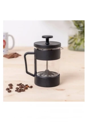 Siyah Cam French Press 350 ml