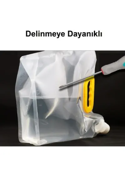 Dayanıklı Plastik İçecek Çantası 1 Litre