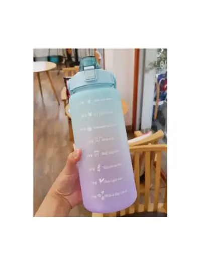 Günlük Motivasyon Su Matarası 2 Litre