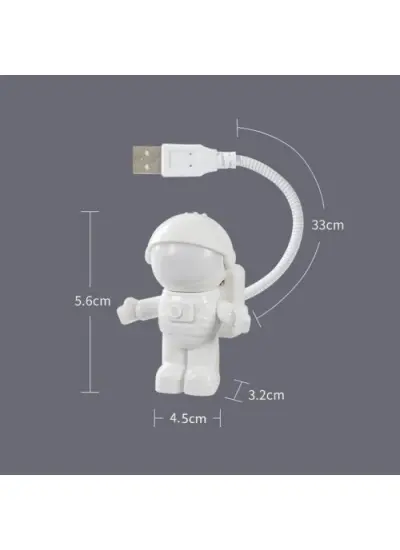 Astronot Usb Gece Lambası