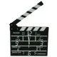 Clapperboard Clock  Analog Klaket Duvar Saati