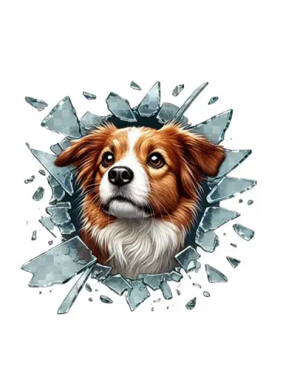 Fulcar Australian Shepherd Araç Stickerı