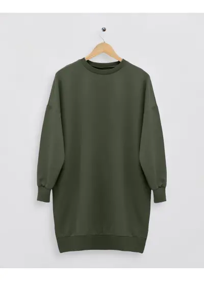 Kadın Bisiklet Yaka Basic Tunik