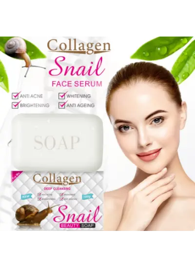 Collagen Salyangoz Güzellik Sabunu