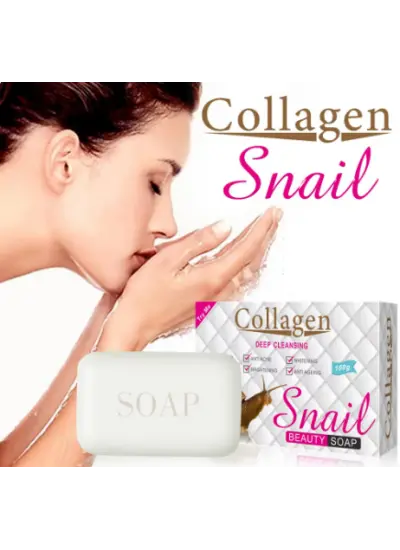 Collagen Salyangoz Güzellik Sabunu