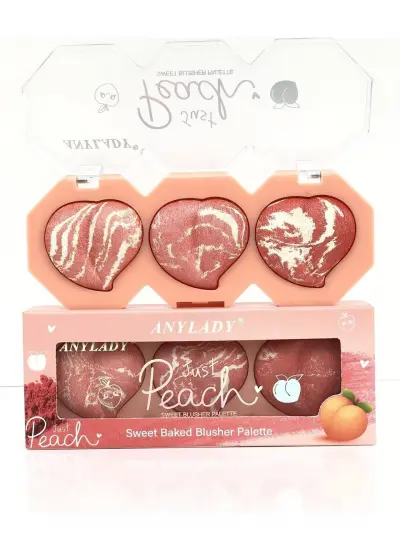 Roesıa Rose Cosmetics Anylady Just Beach 3'Lü Terrakota Allık No:1