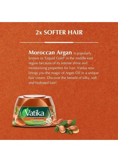 Vatika Naturals Saç Şekillendirici Krem Argan