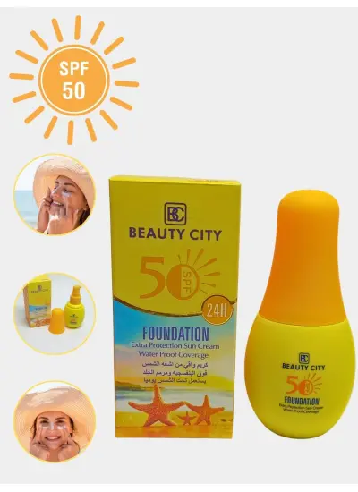 Beauty City 50 SPF Fondöten