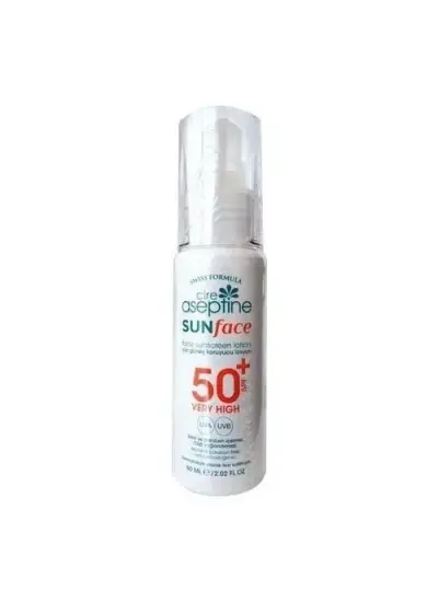 Cire Aseptine Sunface SPF50+ Yüz Güneş Koruyucu 60ml