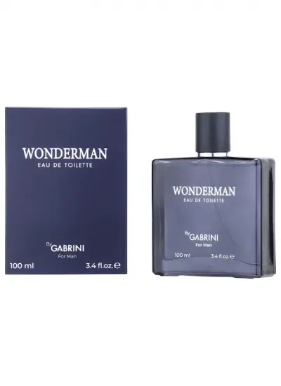 Gabrini Wonderman EDT 100 ml Erkek Parfüm