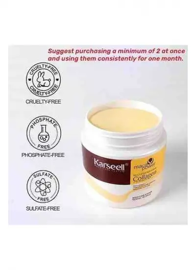 karseell Collagen Saç Maskesi Maca Özü & Buğday Proteinli 500ml