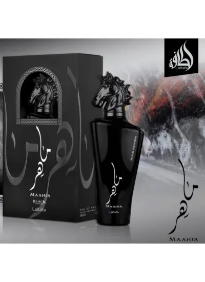 Lattafa Maahir Black Edition Edp Eau de Parfüm 100 ML